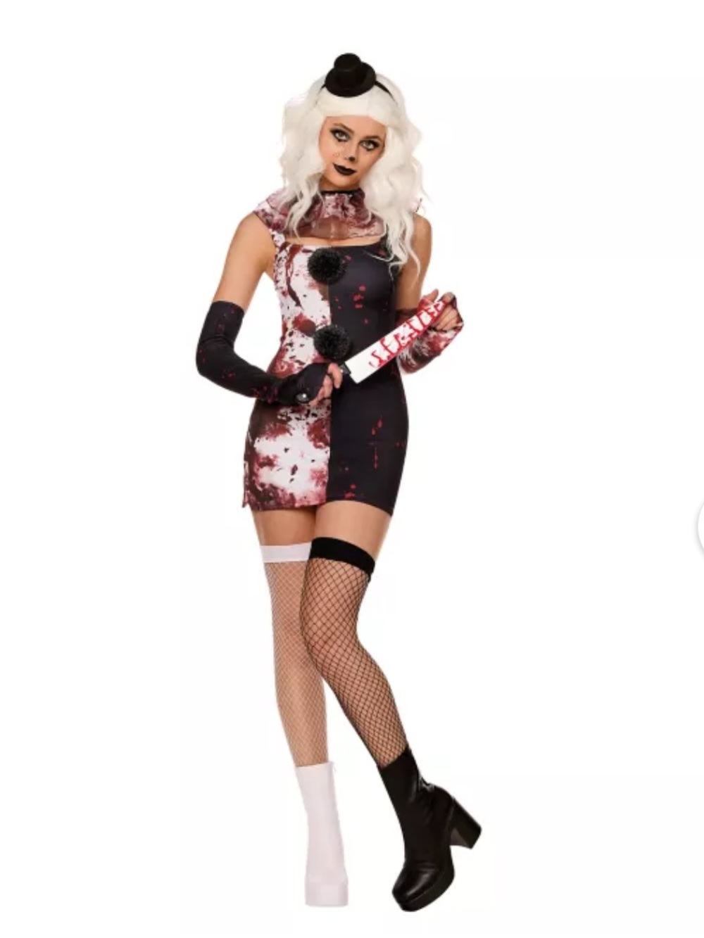 Adult Bloody Art the Clown Costume - Terrifier